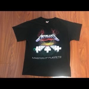 Metallica Master Of Puppets 2007 Vintage T Shirt